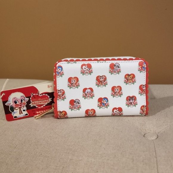 Loungefly Funko Villainous Valentines Zip Around Wallet - Picture 12 of 12